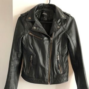 mbyM Leather 'Vista Venice' Jacket in Black, XS